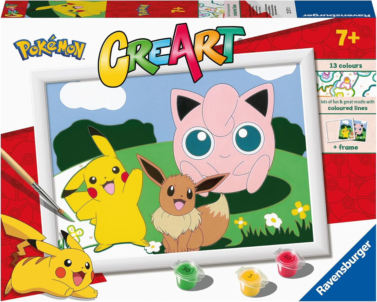 Ravensburger CreArt Serie D licensed - Pokémon classics 23571