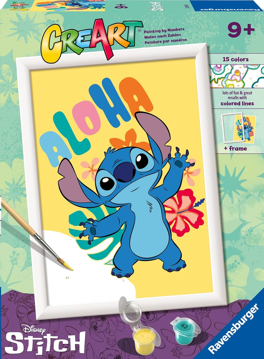 Ravensburger CreArt Serie D Licensed - Aloha Stich 23769