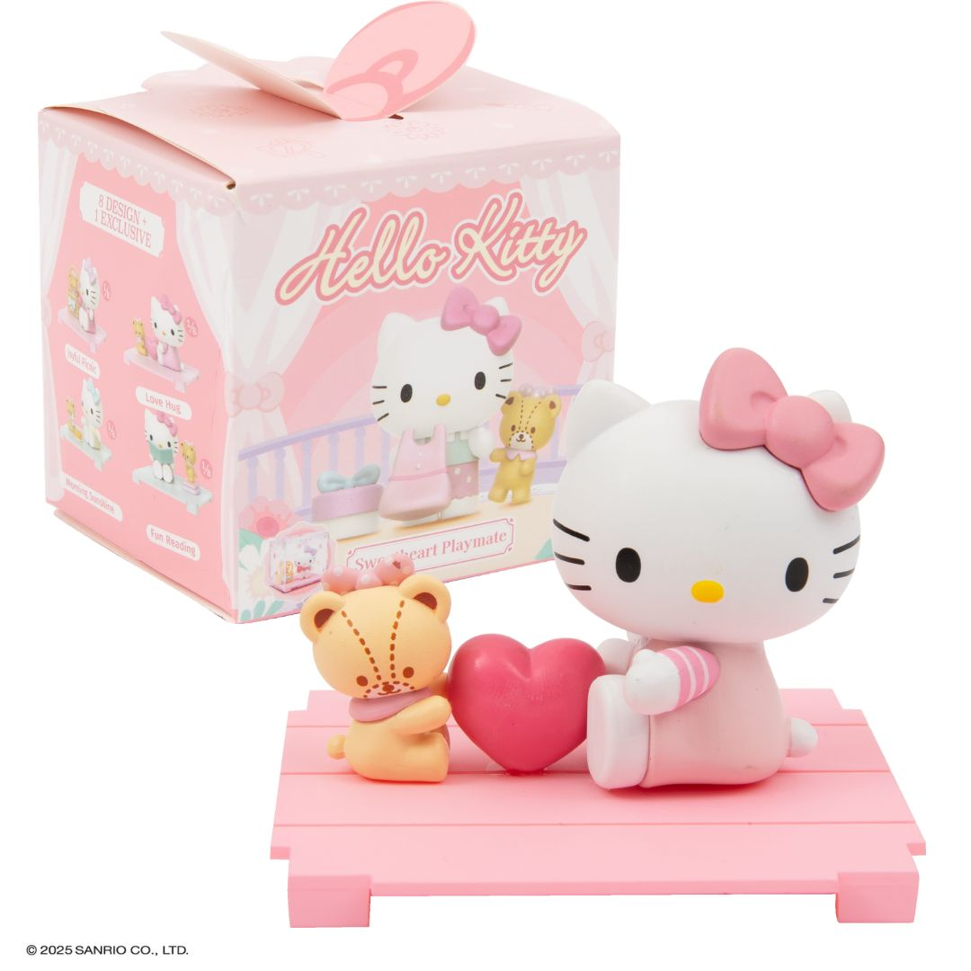 GIOCHI PREZIOSI HELLO KITTY BLIND BOX SWEETHEART PLAYM CDU-8 PCS HKT38100 1PZ=(1PZ)