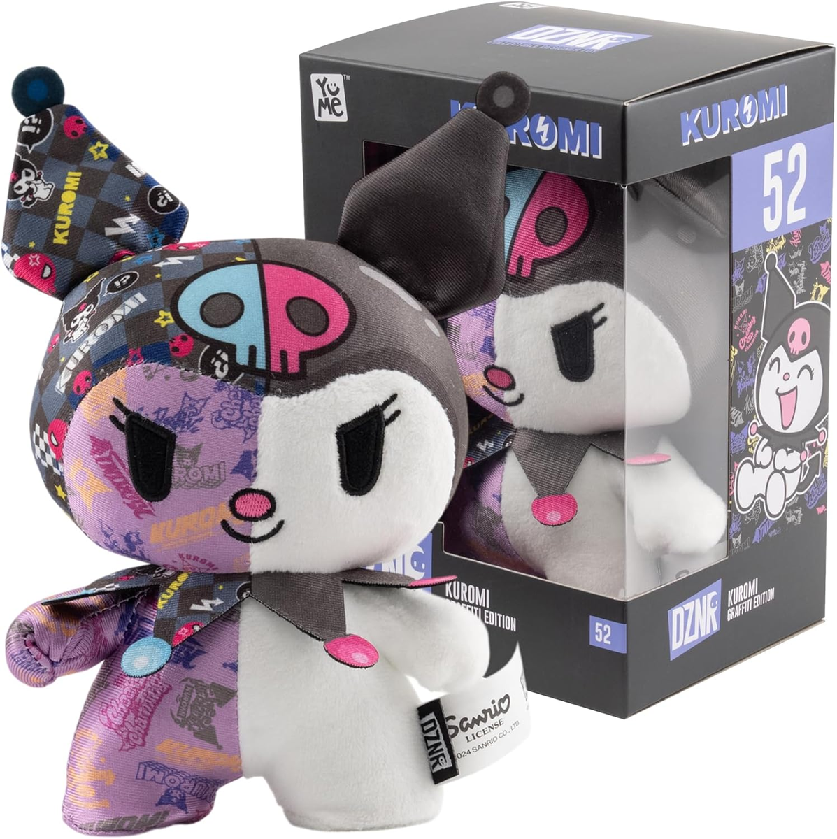 YuMe Window Box - DZNR - Hello Kitty and Friends Graffiti Edition Kuromi 11683 18CM