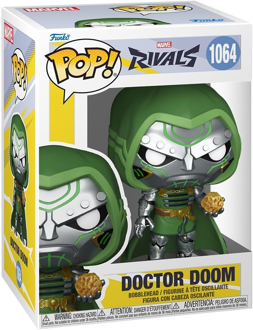 FUNKO POP MARVEL: RIVALS - VINYL FIGURE 1064 DOCTOR DOOM 9CM