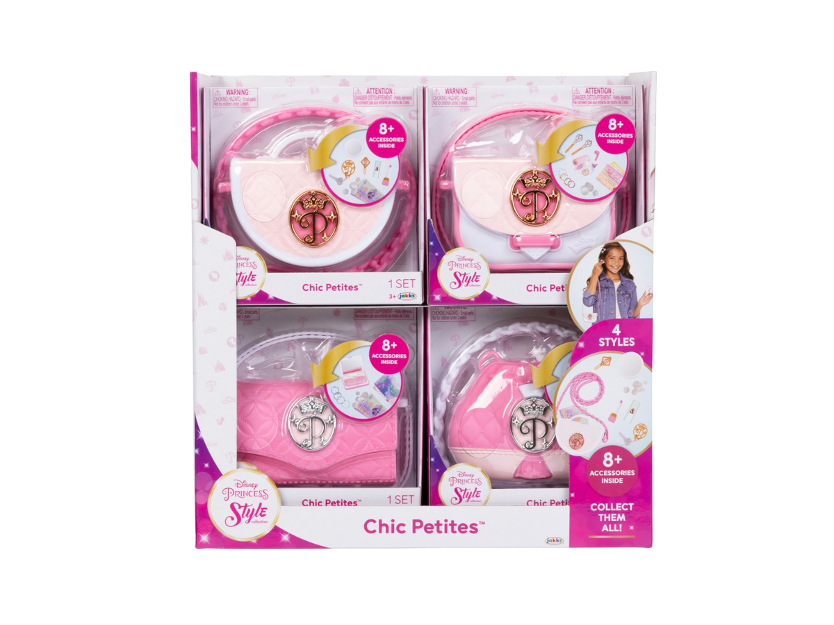 Jakks - Disney Princess Style Collection assortimento borsettine Chic Petites 232054-PQ-GEN