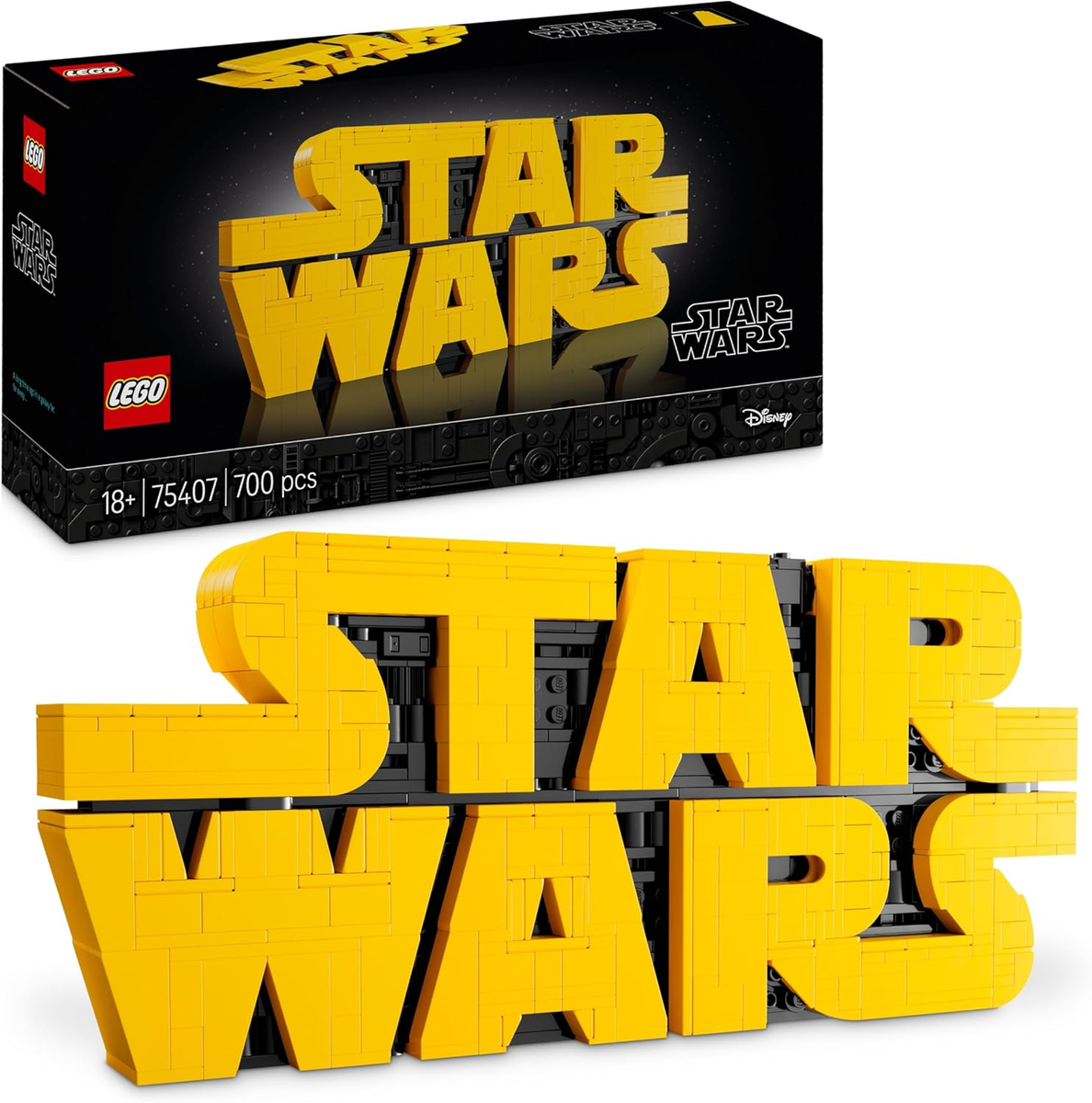 LEGO STAR WARS - Logo Star Wars™ in mattoncini 75407