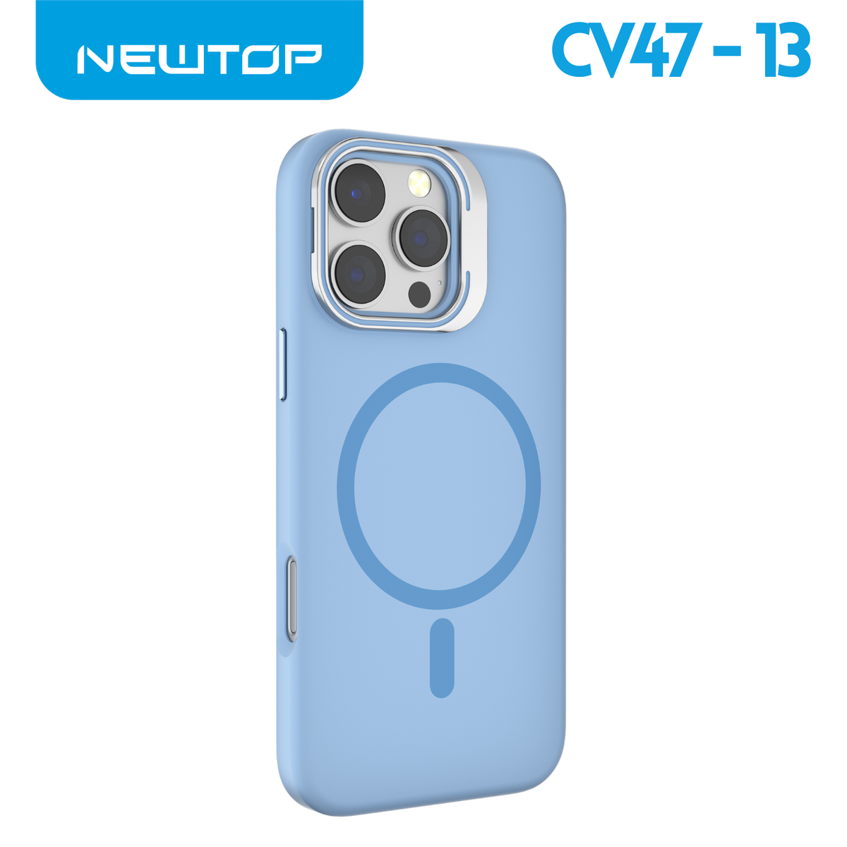 NEWTOP CV47-13 SUPPORTO CON VETRO PER FOTOCAMERA IPHONE 17 PRO