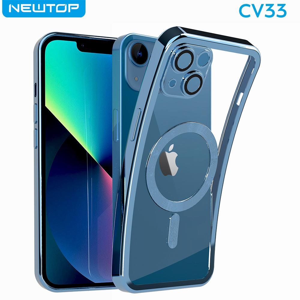 NEWTOP CV33 COVER CROMO RINGS APPLE IPHONE 17 PRO MAX