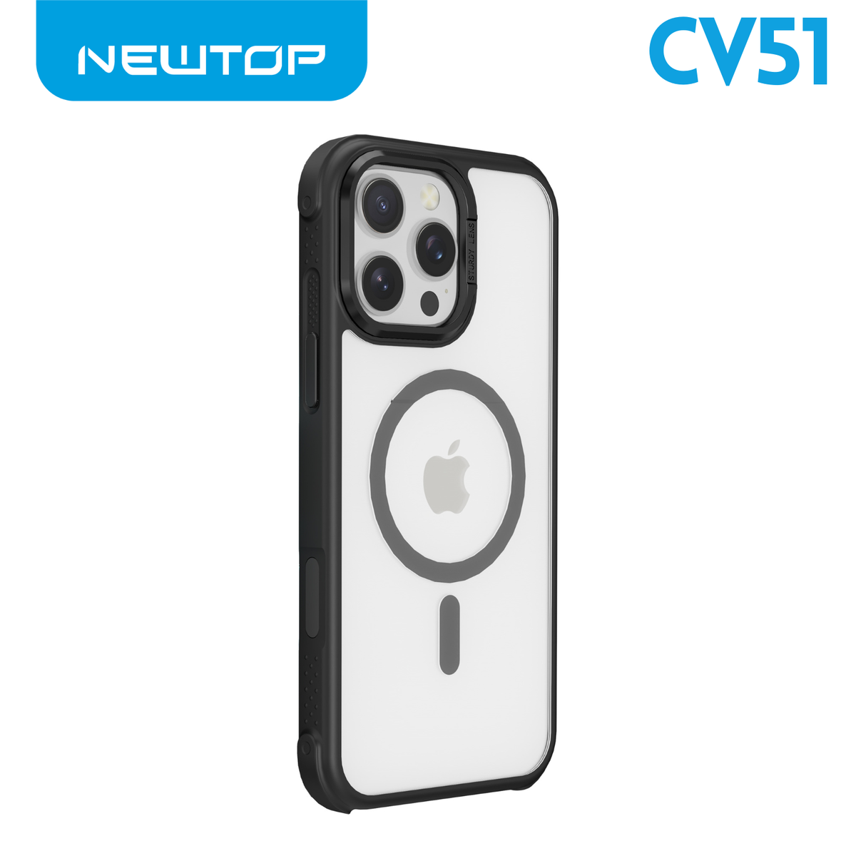 NEWTOP CV51 ANTISHOCK COLORATO PER APPLE IPHONE 17 PRO
