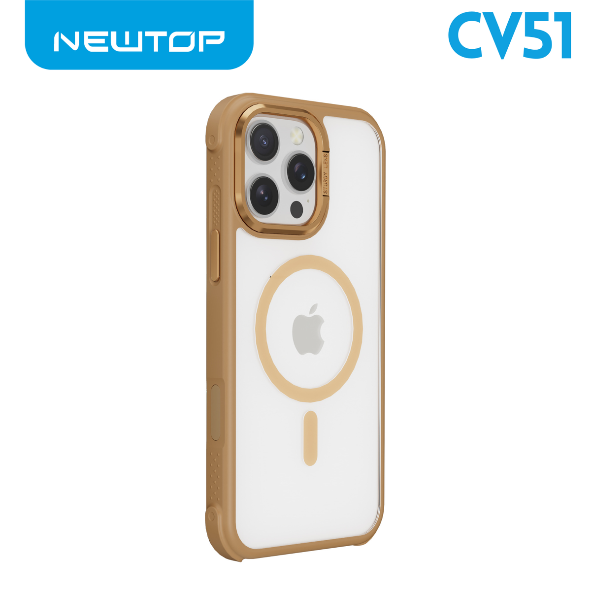 NEWTOP CV51 ANTISHOCK COLORATO PER APPLE IPHONE 17 PRO MAX