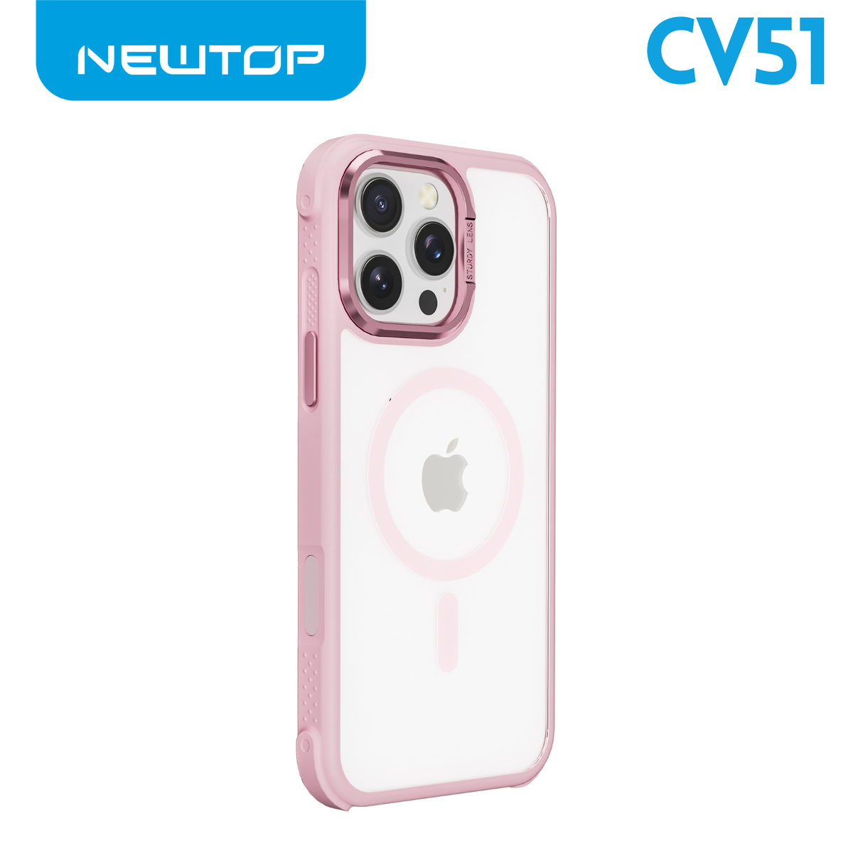 NEWTOP CV51 ANTISHOCK COLORATO PER APPLE IPHONE 17 PRO MAX