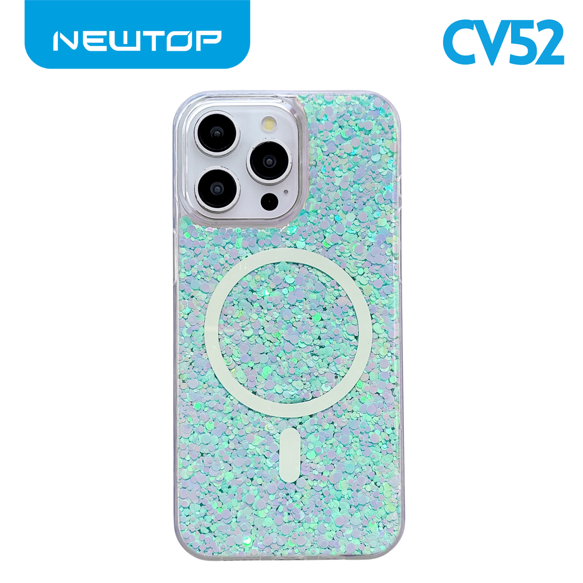 NEWTOP CV52 MAGIC GLITTER CASE PER APPLE IPHONE 17 AIR