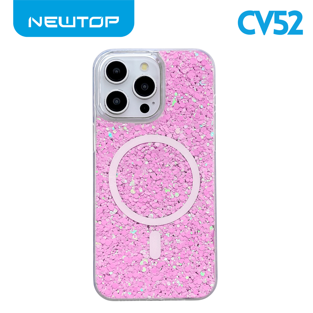 NEWTOP CV52 MAGIC GLITTER CASE PER APPLE IPHONE 17 AIR
