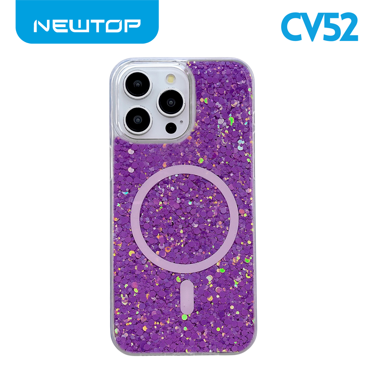 NEWTOP CV52 MAGIC GLITTER CASE PER APPLE IPHONE 17 AIR