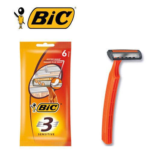 BIC RASOIO SENSITIVE 3 6PZ BL1 1PZ=(1PZ)