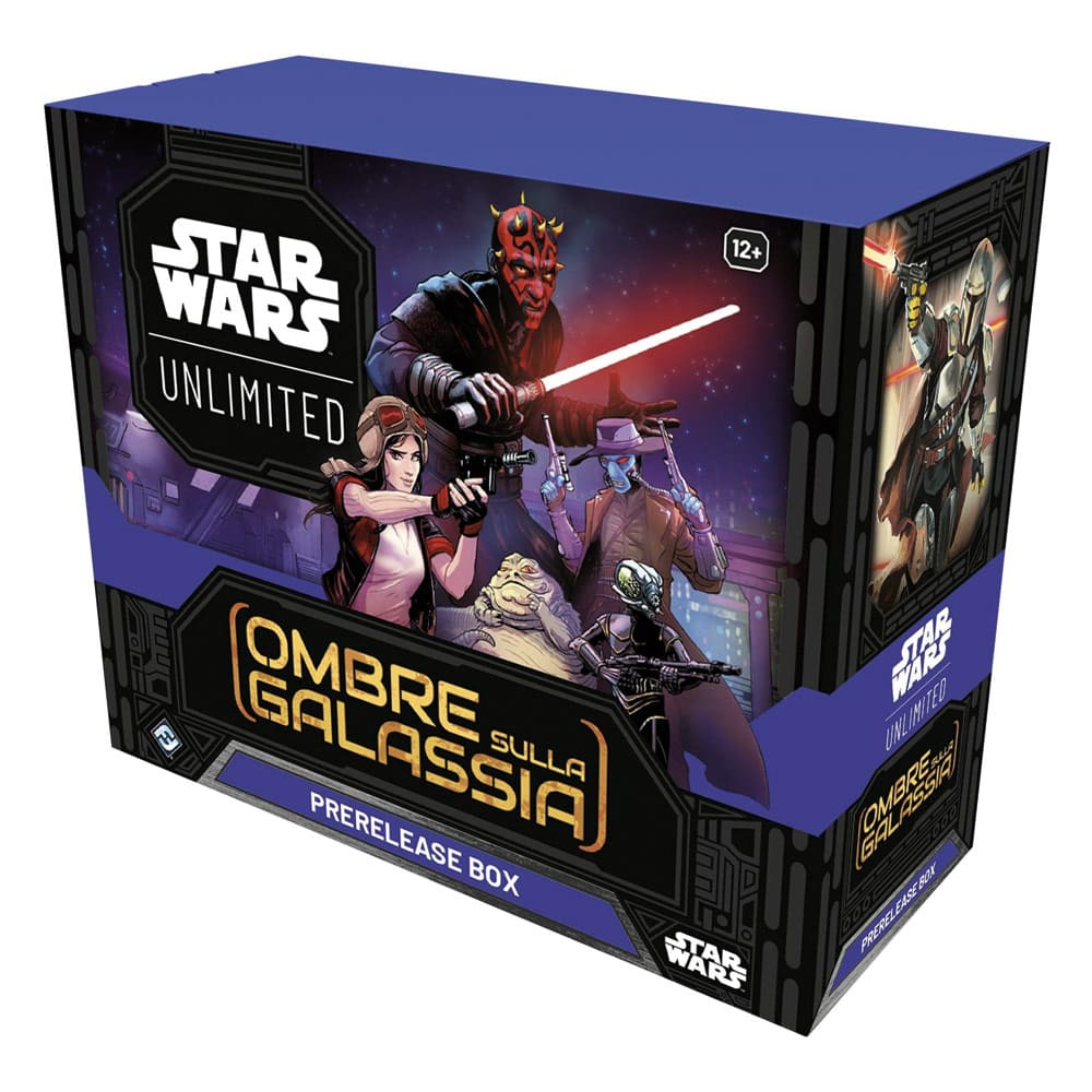 STAR WARS UNLIMITED - OMBRE SULLA GALASSIA - PRERELEASE BOX(CONFEZIONE DIFFETTATO)