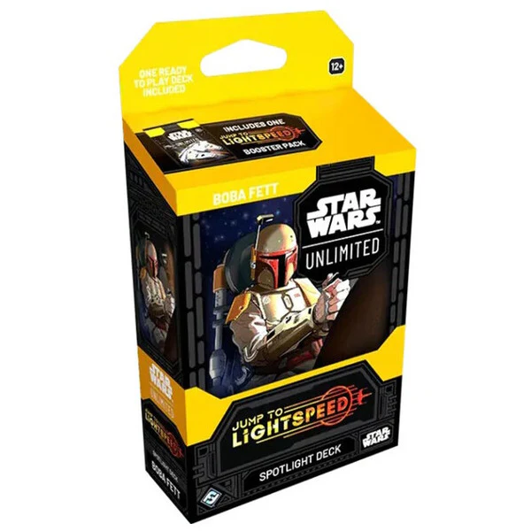 STAR WARS UNLIMITED - JUMP TO LIGHTSPEED(BOBA FEET) - SPOTLIGHT DECK ENG