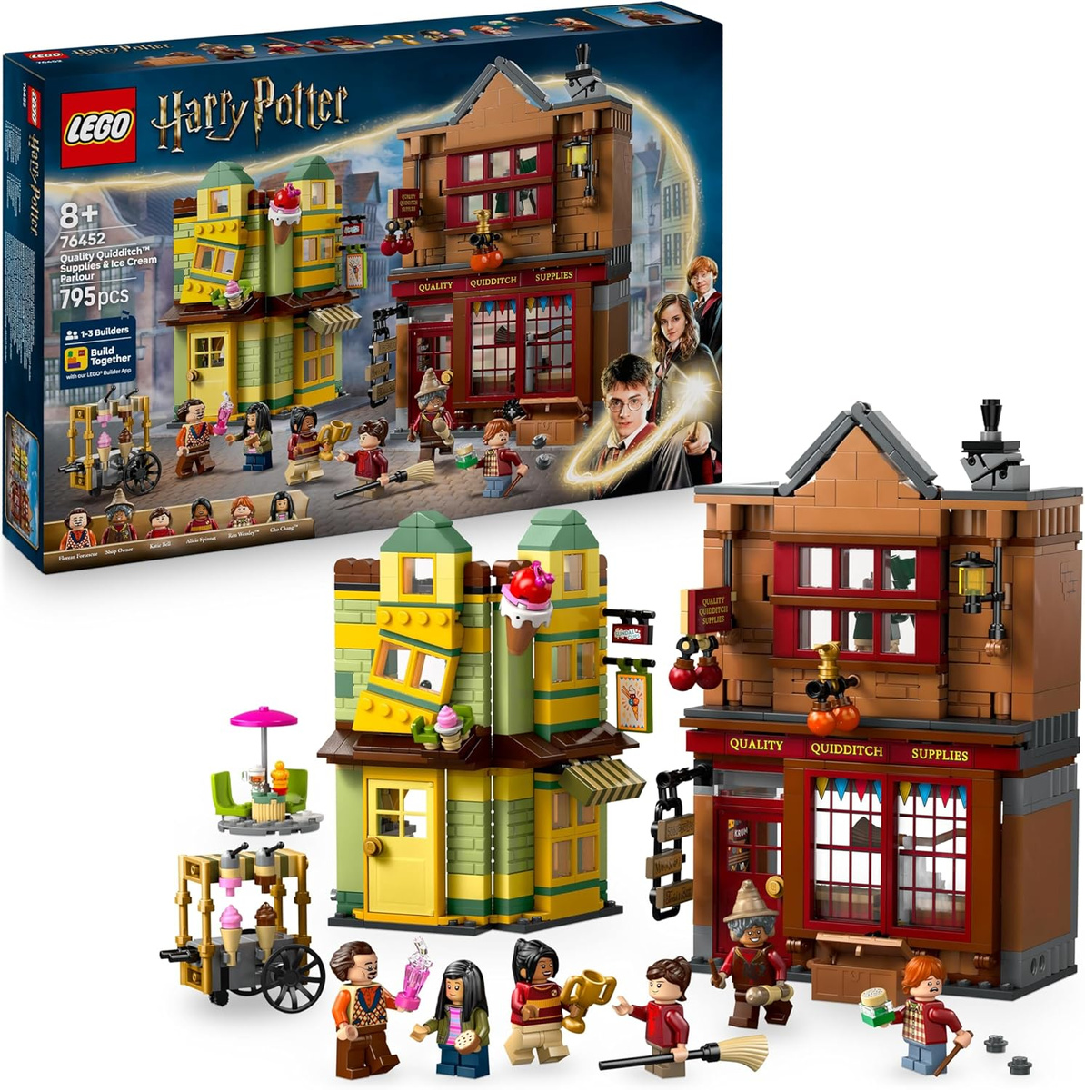 LEGO HARRY POTTER - Accessori di Prima Qualità per il Quidditch e Gelateria 76452