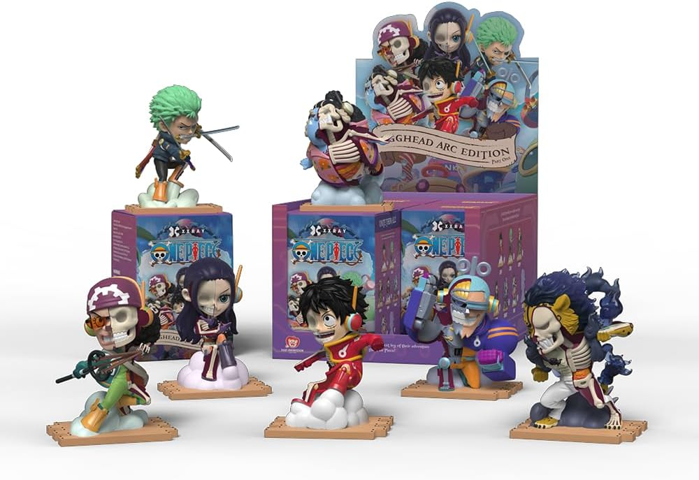 MIGHTY JAXX ONE PIECE - FREENY'S HIDDEN DISSESCTIBLE BLIND BOX D6 - EGGHEAD ARC SERIES PART 1