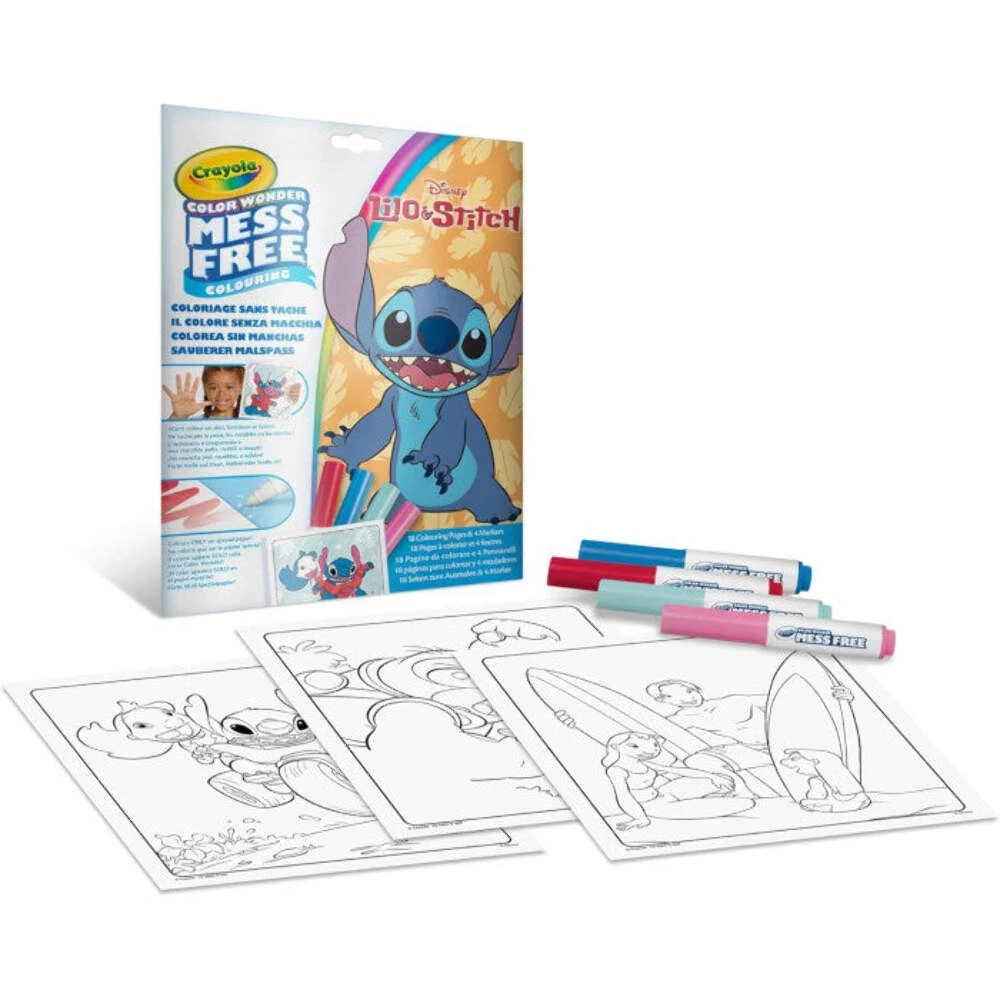 CRAYOLA - COLORING SET COLOR WONDER "DISNEY LILO & STITCH" 25-7021 iva.ass.imp art74