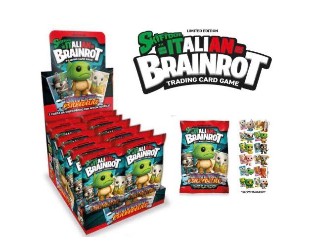 SKIFIDOL - ITALIAN BRAINROT SERIE 1 3D CUTIES 5.5CM BLINDBAG CON CARTA ESCLUSIVA