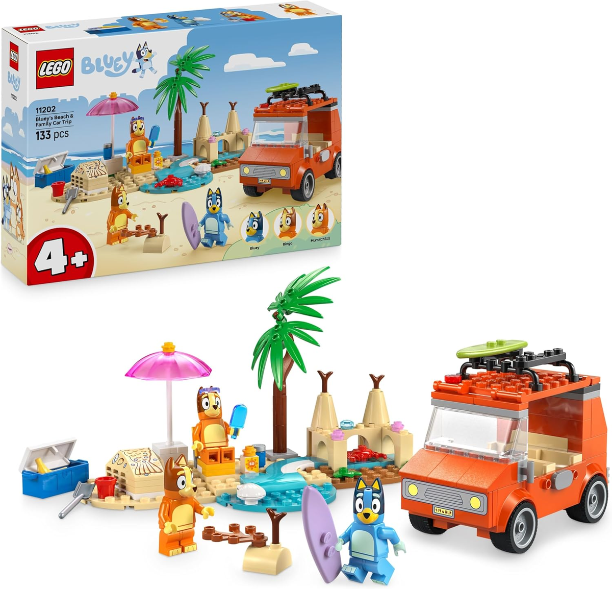 LEGO BLUEY - Vacanza sulla spiaggia della famiglia …