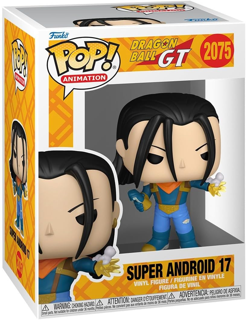 FUNKO POP DRAGON BALL GT - VINYL FIGURE 2075 SUPER ANDROID 17 9CM