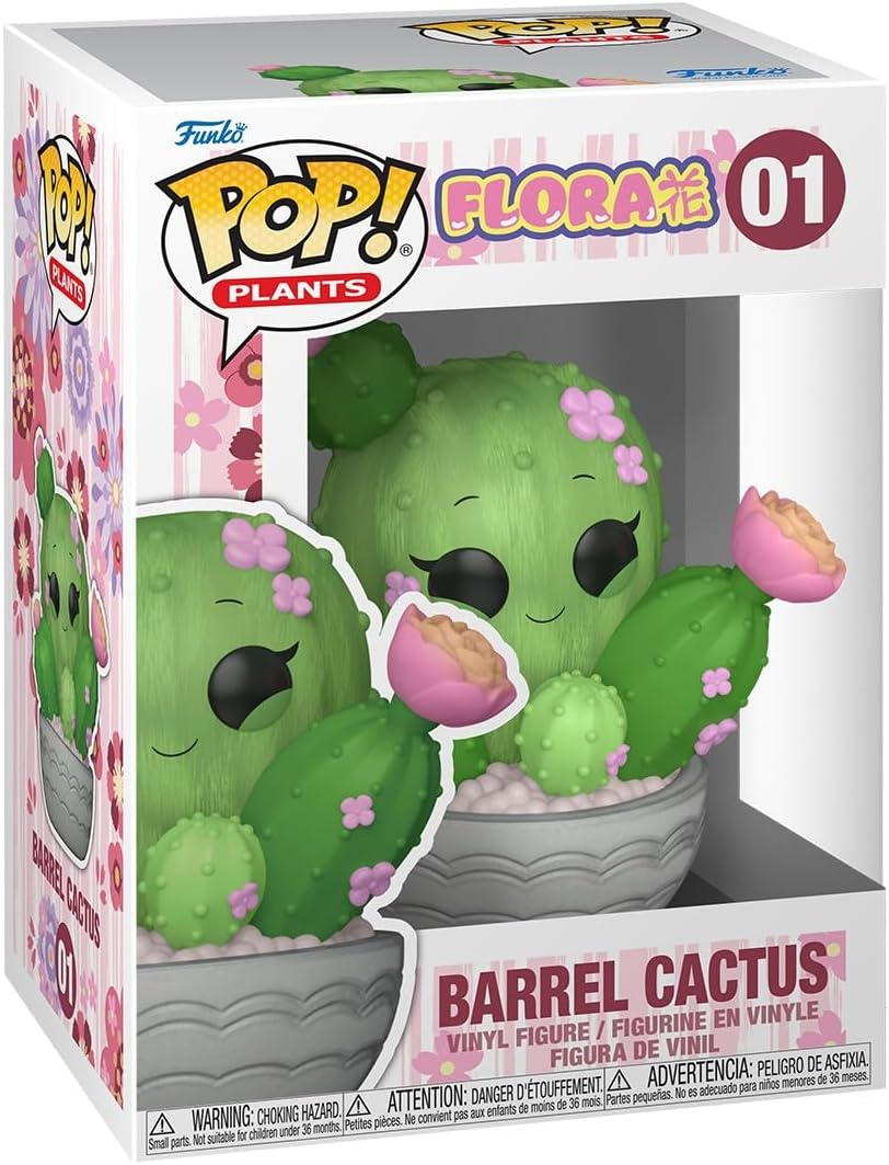 FUNKO POP PLANTS - POP FUNKO VINYL FIGURE 01 KAWAII CACTUS 9CM