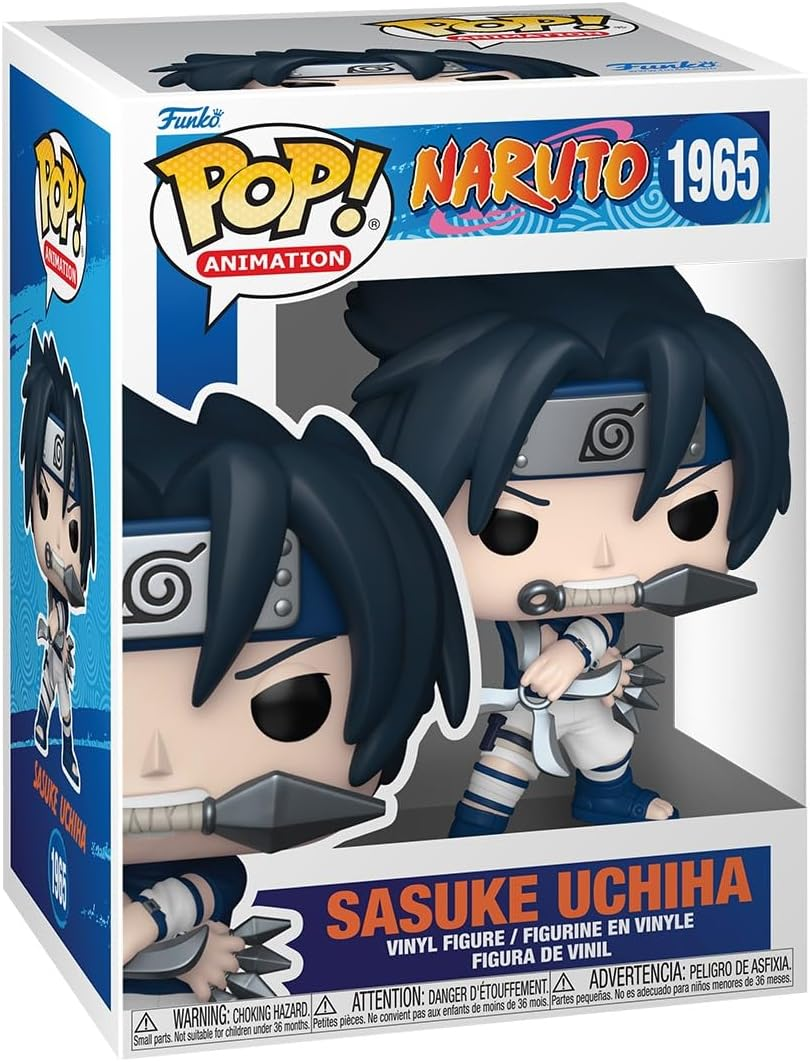 FUNKO POP NARUTO SHIPPUDEN - VINYL FIGURE 1965 SASUKE 9CM