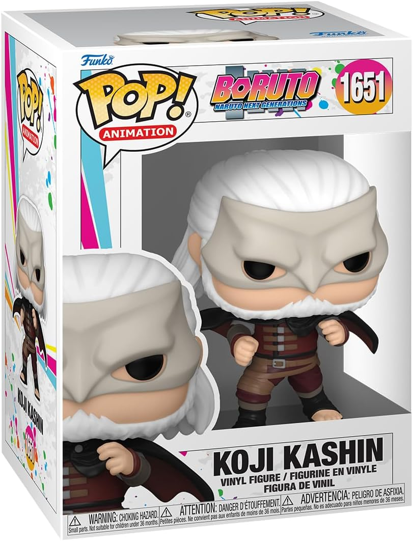 FUNKO POP BORUTO: NARUTO NEXT GENERATION - VINYL FIGURE 1651 KOJI KASHIN 9CM