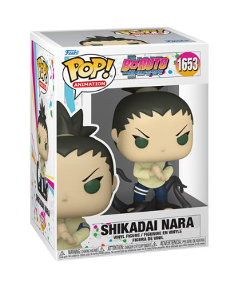 FUNKO POP BORUTO: NARUTO NEXT GENERATION - VINYL FIGURE 1653 SHIKADAI 9CM