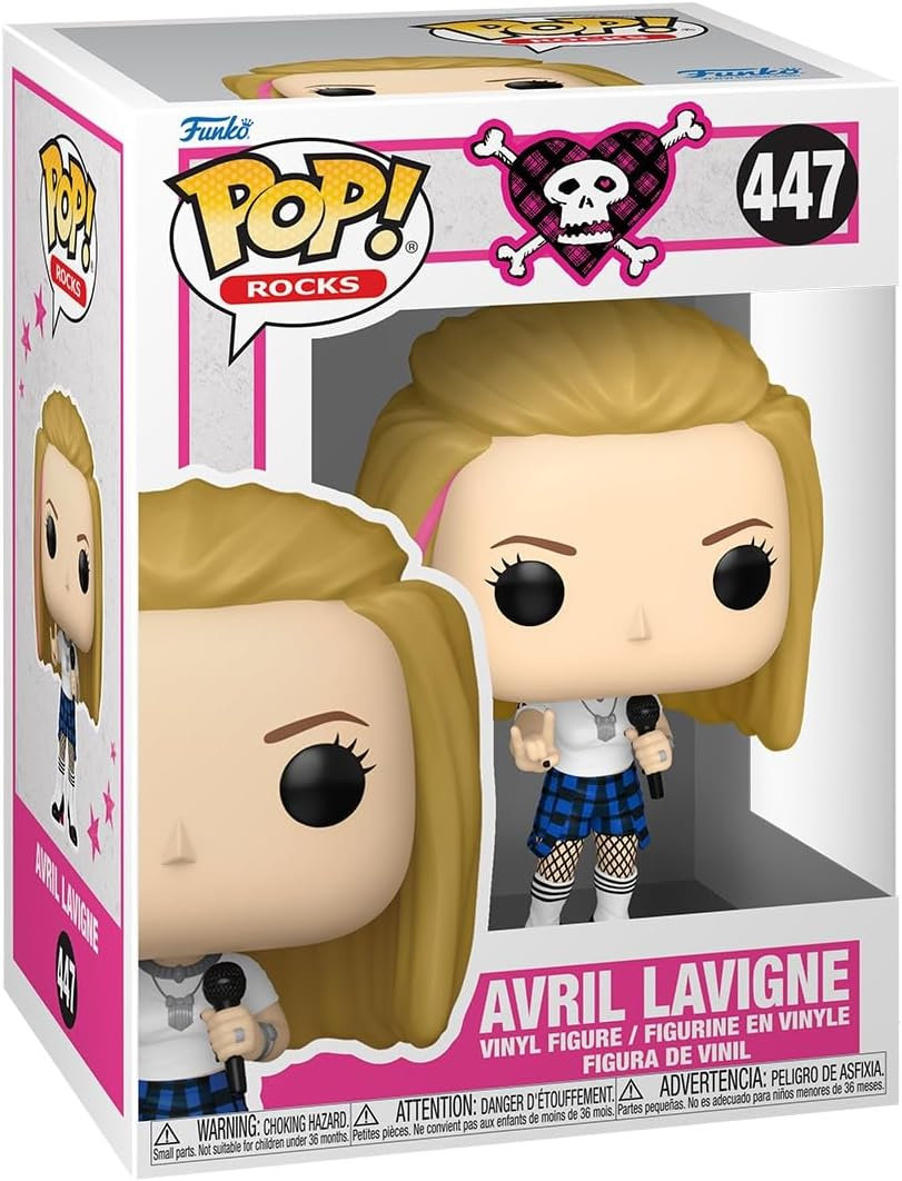 FUNKO POP AVRIL LAVIGNE - VINYL FIGURE 447 GIRLFRIEND 9CM