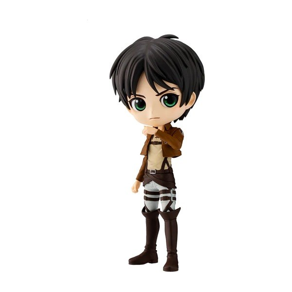 BANPRESTO 18527 - ATTACK ON TITAN - Q POSKET - EREN YEAGER (NORMAL COLOR VER.) - FIGURE 14CM