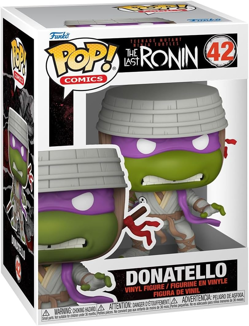 FUNKO POP TEENAGE MUTANT NINJA TURTLES: THE LAST RONIN - VINYL FIGURE 42 DONATELLO 9CM