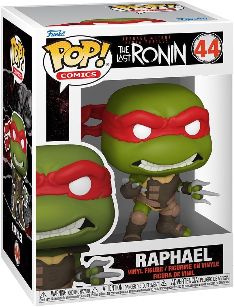 FUNKO POP TEENAGE MUTANT NINJA TURTLES: THE LAST RONIN - VINYL FIGURE 44 RAPHAEL 9CM