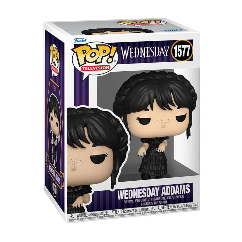 FUNKO POP WEDNESDAY - VINYL FIGURE WEDNESDAY DANCING 1577 THE FAMILY ADDAMS FAMILY 9CM