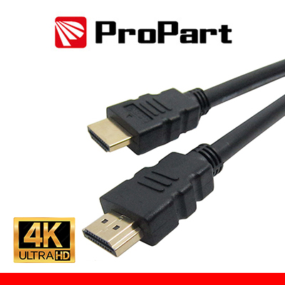 PROPART Cavo HDMI 2.0 High Speed 4K 3D …