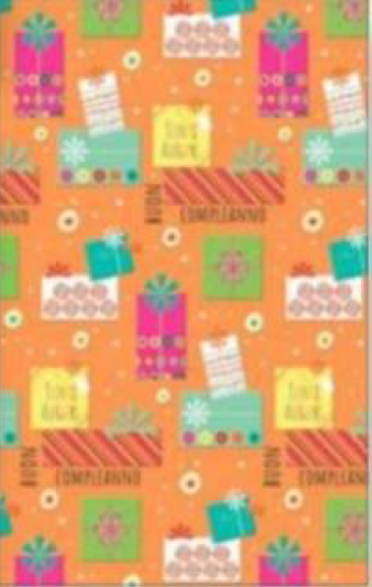 HALLMARK - BIGLIETTI AUGURI FANTASIA REGALI/ARANCIONE 129591
