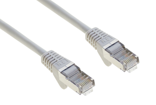 LIFE CAVO ETHERNET UTP CAT5e AWG26 1,0M GRIGIO