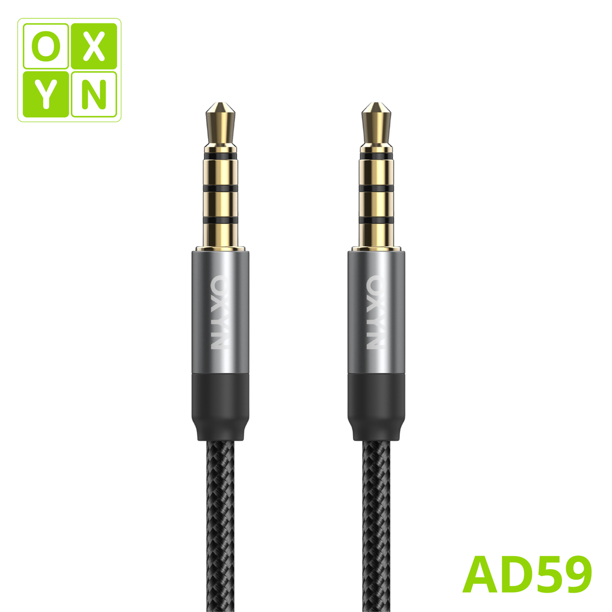 OXYN AD59 ADATTATORE JACK 3.5MM M A JACK 3.5MM M MICROFONO+AUDIO
