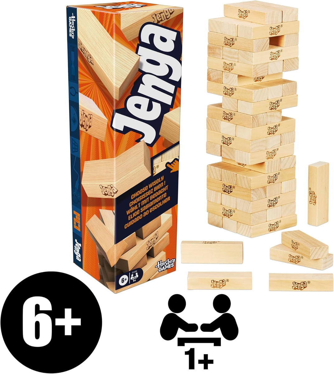 HASBRO GAMES - Jenga refresh