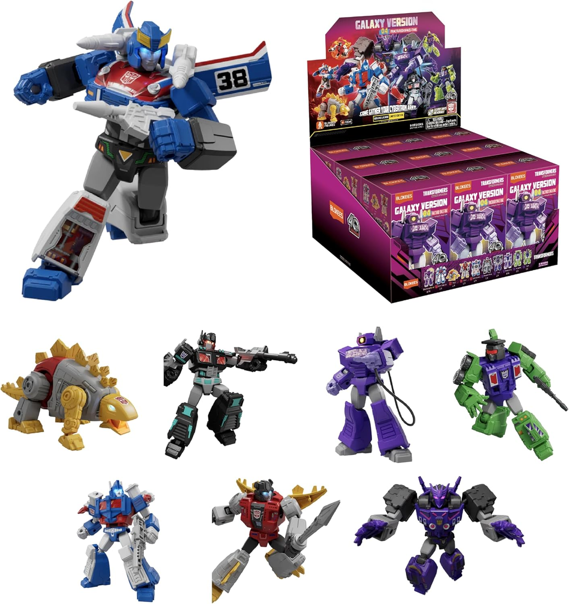 Blokees - Transformers Blind Box - Galaxy Version 04 - 71104 Fractured Space-time 12CM