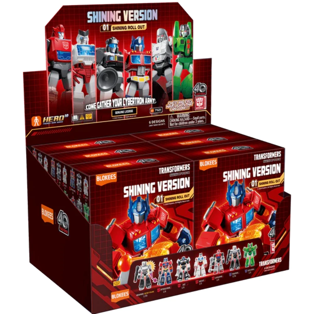 Blokees - Transformers Blind Box - Shining Version 01 - 71121 Shining Roll Out 12CM