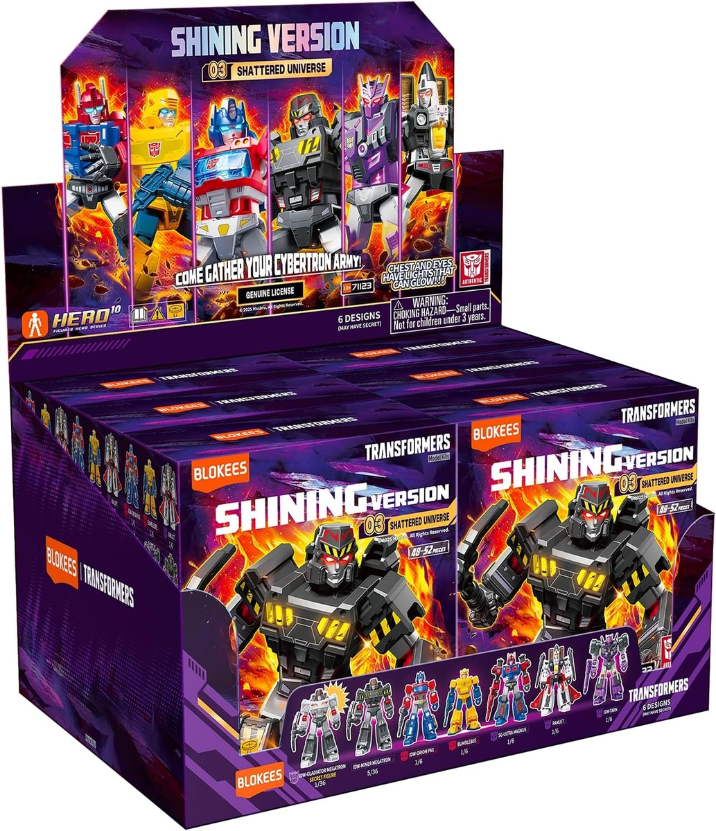 Blokees - Transformers Blind Box - Shining version 03 - 71123 Shattered Universe 12CM