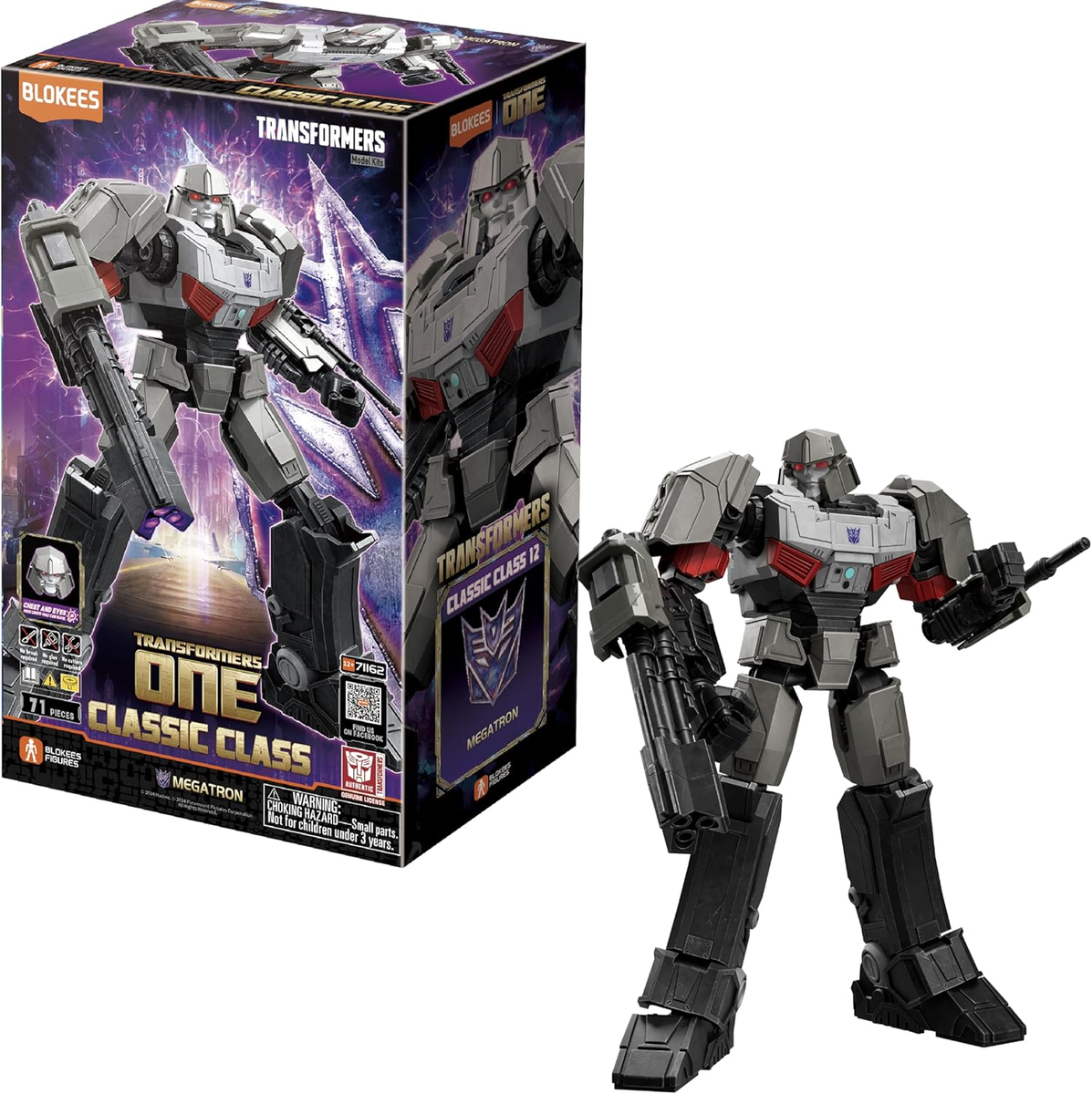 Blokees - Transformers - Classic Class 12 - 71162 Megatron (Transformer ONE) 12CM Model Kit
