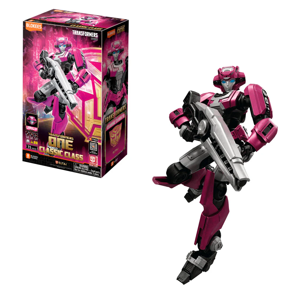 Blokees - Transformers - Classic Class 13 - 71163 Elita-1 (Transformer ONE) 12CM Model Kit