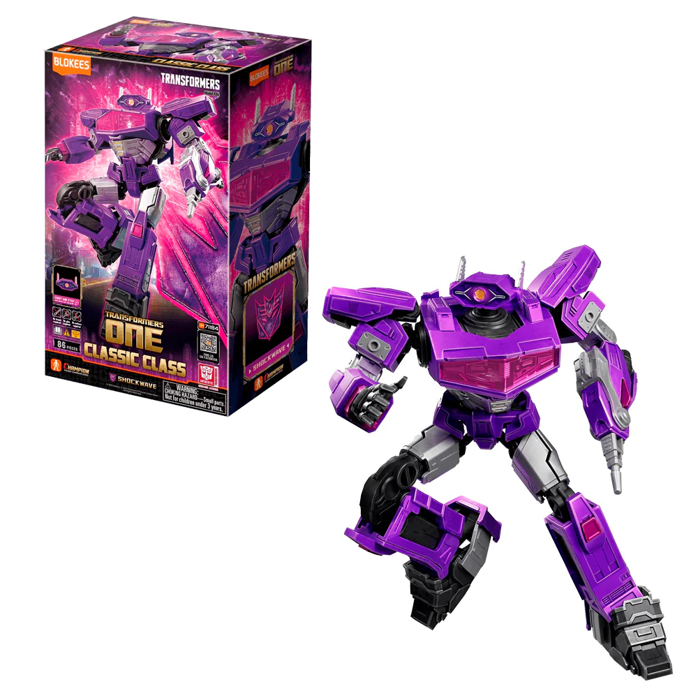 Blokees - Transformers - Classic Class 18 - 71184 Shock Wave (Movie 8) 12CM Model Kit