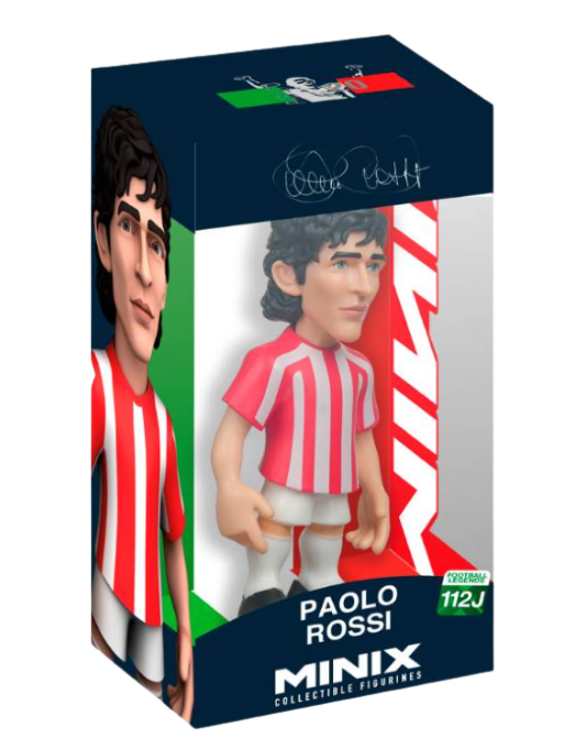 MINIX COLLECTIBLE FIGURINES - PAOLO ROSSI - VICENZA