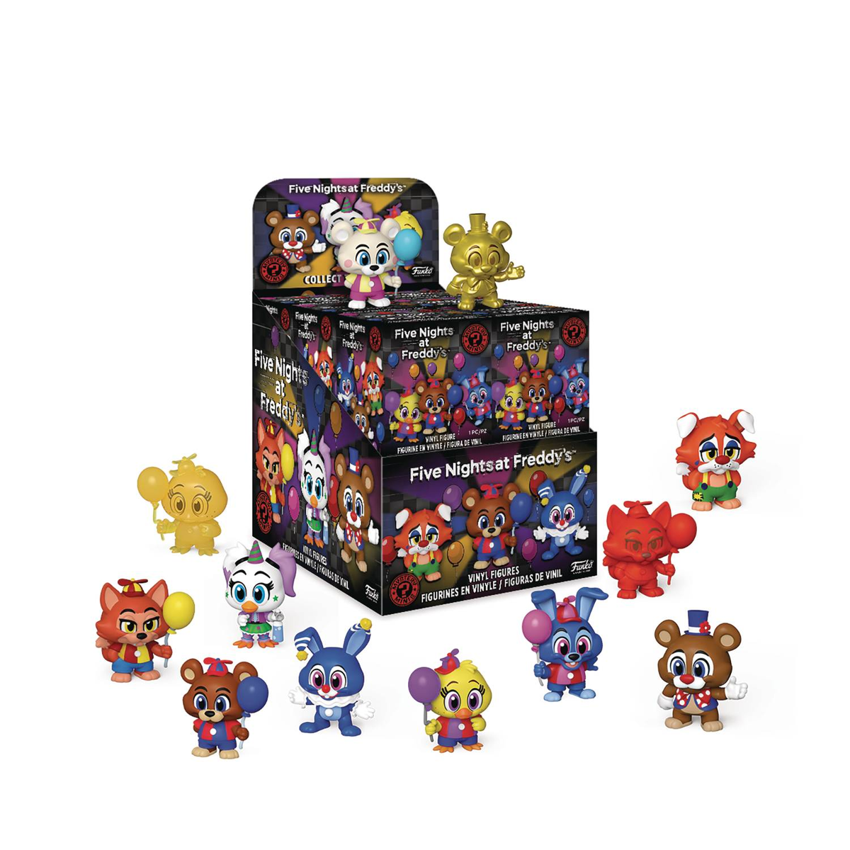 FUNKO POP 67871 FIVE NIGHTS AT FREDDY'S - MYSTERY MINI BLIND BOX 6CM - DISPLAY (12 PZ)