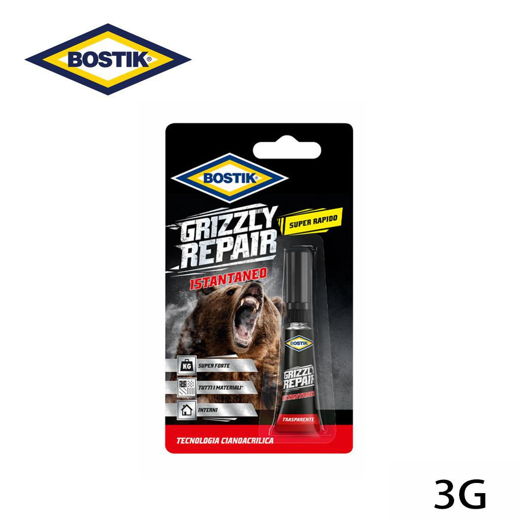BOSTIK GRIZZLY REPAIR ISTANTANEO 3G BL1 1PZ=(1PZ)