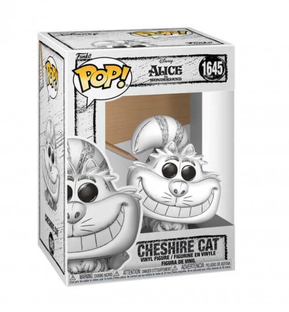 FUNKO POP DISNEY:ALICE WONDERLAND - VINYL FIGURE 1645 CHESHIRE CAT (SKETCHED) 9CM