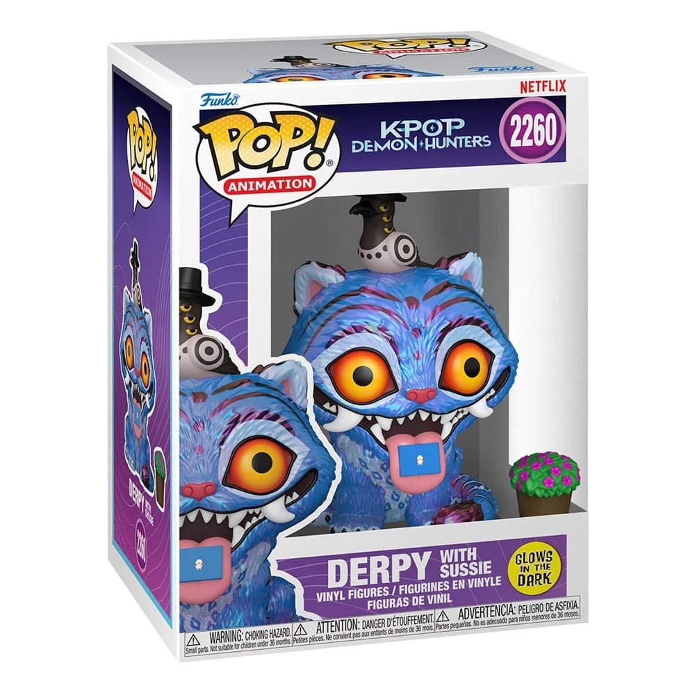 FUNKO POP K-POP DEMON HUNTERS - VINYL FIGURE 2260 DERPY WITH SUSSIE (GW) 9CM 94693