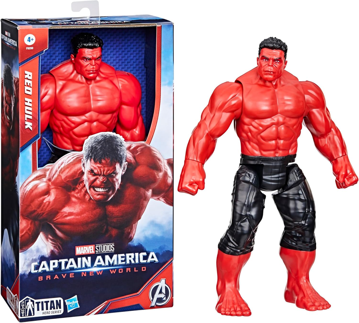 HASBRO - Marvel Studios Titan Hero Series Captain America: Brave New World figure Red Hulk F92995L0